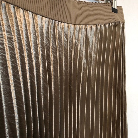 ModCloth Champagne Boast Midi Skirt Size 10 - Picture 3 of 4